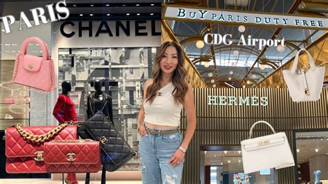 buying chanel in paris airport|shopping at cdg airport.